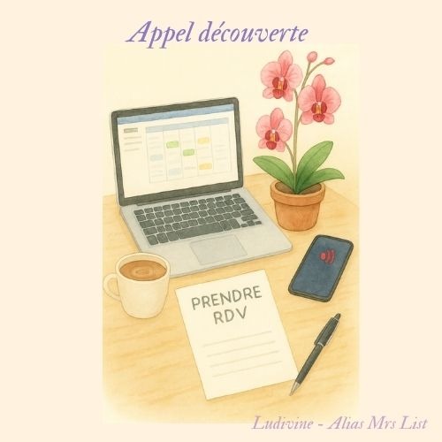 Prendre RDV avec Ludivine - Alias Mrs List