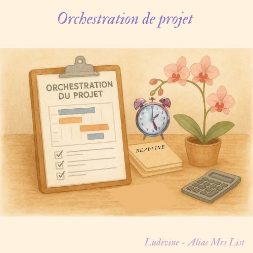Orchestration de Projet - Coordination & Suivi par Ludivine - Alias Mrs List