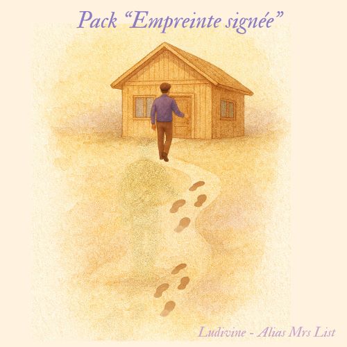 Pack "Empreinte signée" - Ludivine-alias Mrs List