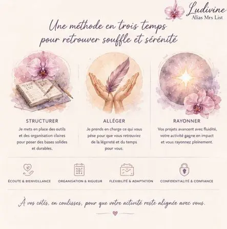Accompagnement assistante freelance sur mesure
