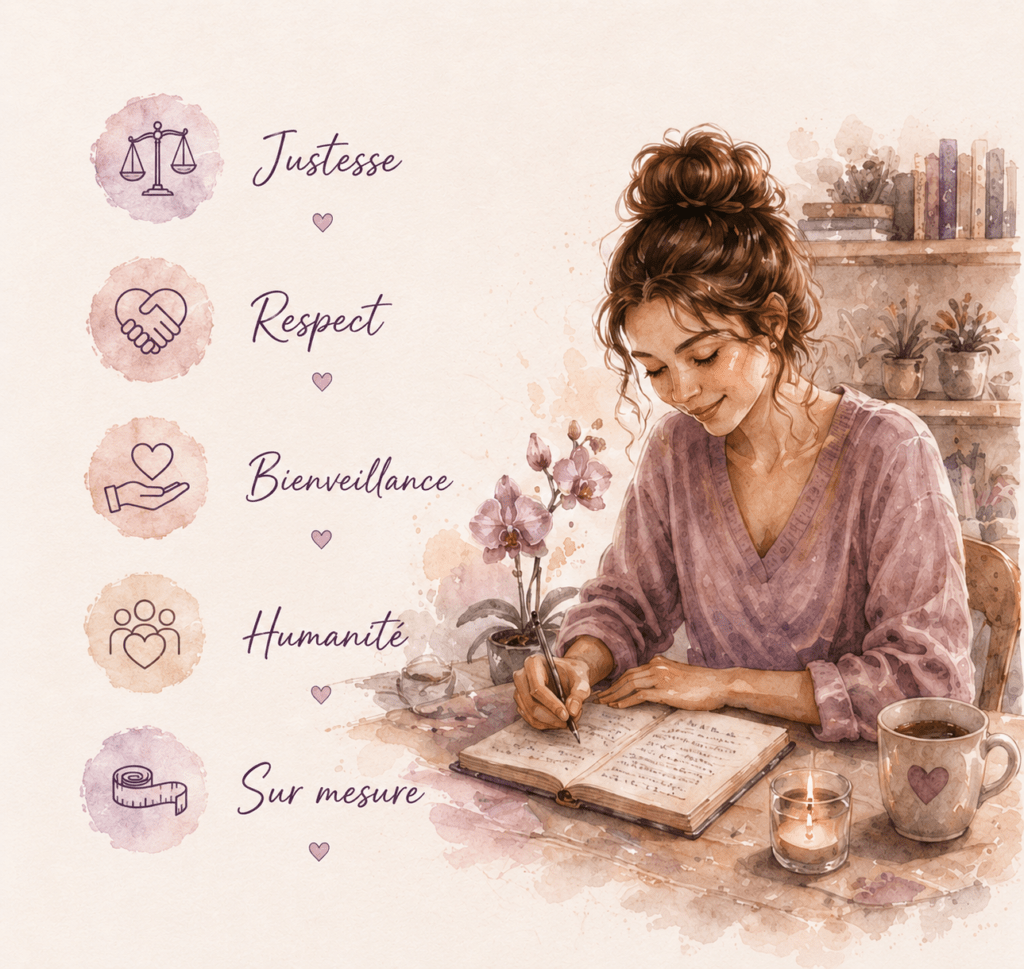 Valeurs - Assistante externalisée