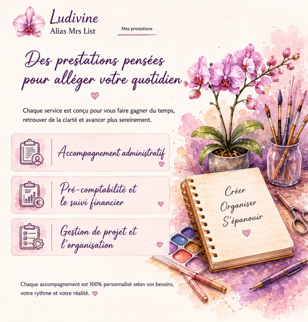 Déléguer : organisation, pré-comptabilité, projet
